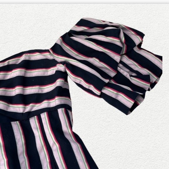Wayf Korbin Striped Off The Shoulder Dress Size Small - Picture 7 of 13